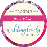Featured on Wedding Lovely